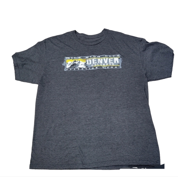 Denver Colorado Shirt Size Large gray - Picture 1 of 5